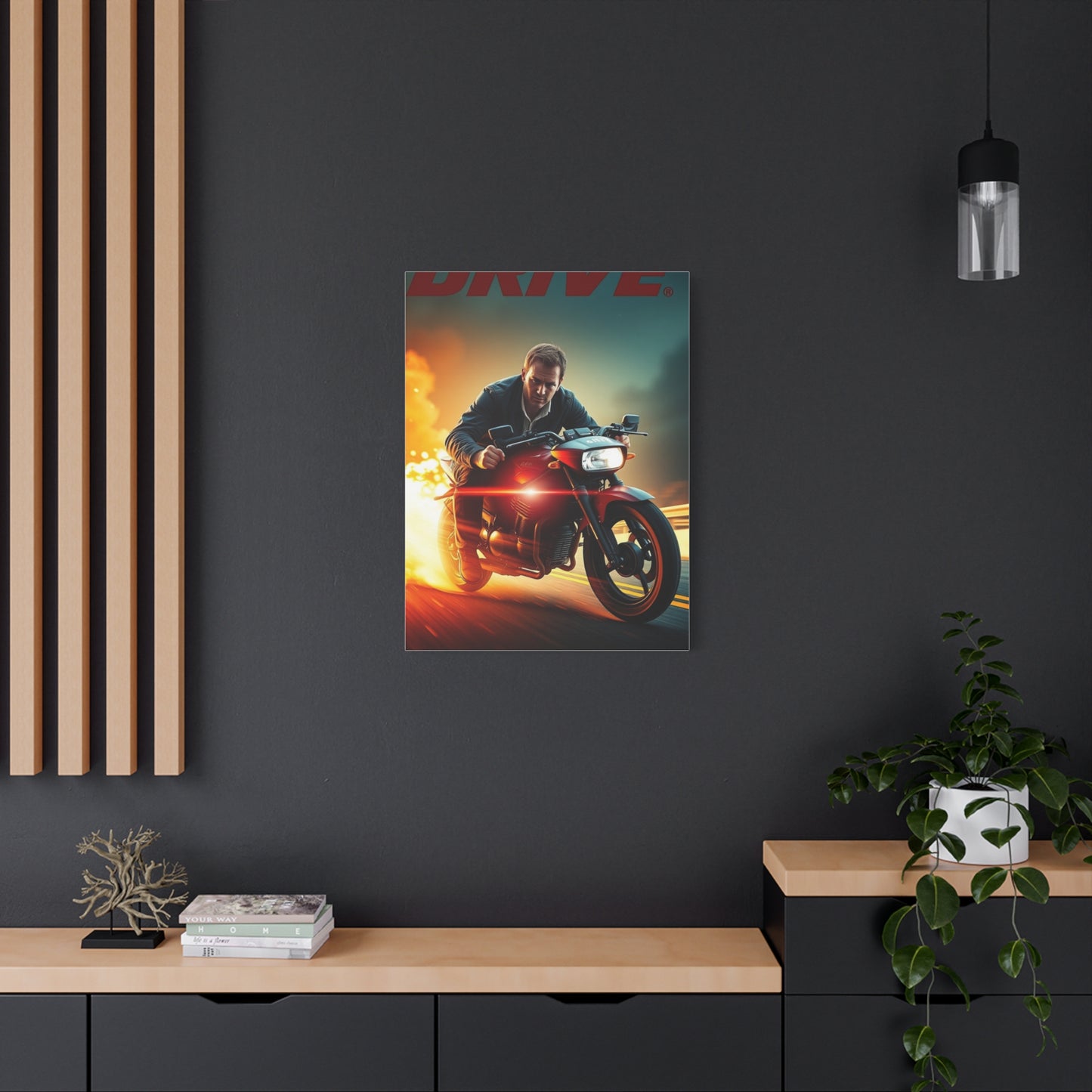 Drive (Film) Art Refined Canvas Wall Art & Canvas Print