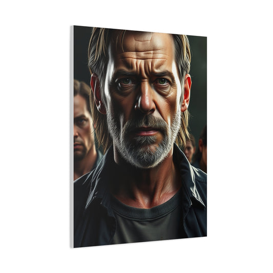 Elite The Walking Dead Characters Art Vision Wall Art & Canvas Print