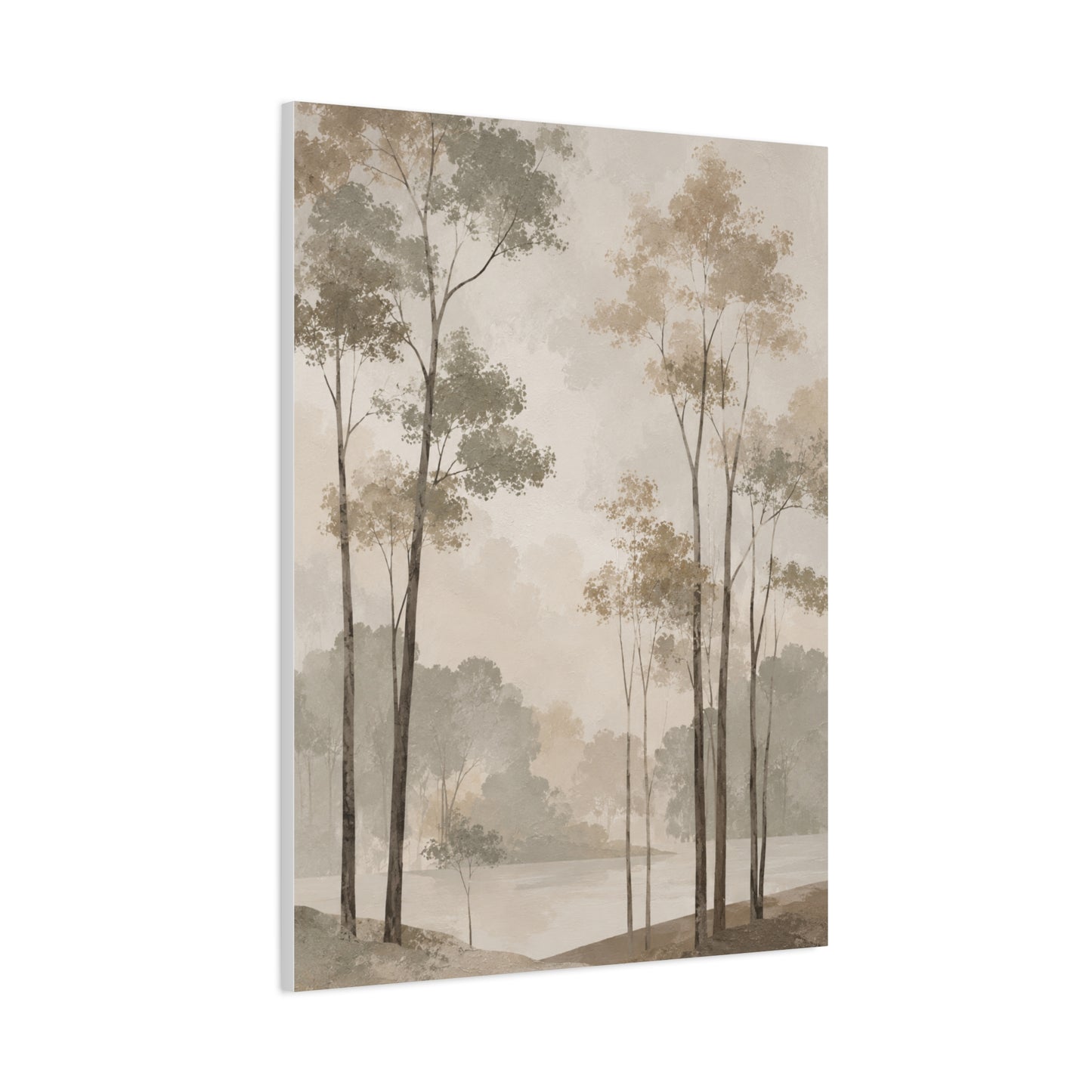 Japandi Minimal Tree Landscape Trees Wall Art & Canvas Print
