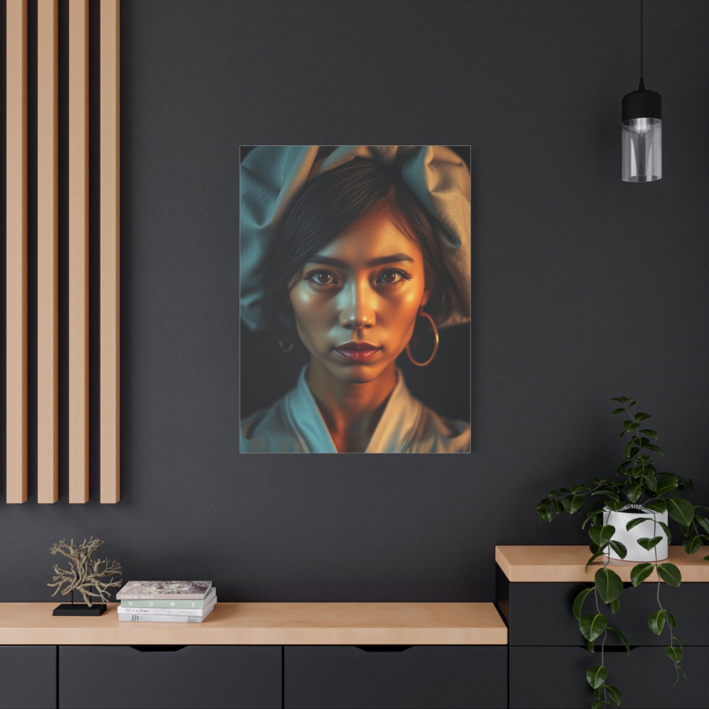 Vision Faceless Portraits Art Art Wall Art & Canvas Print