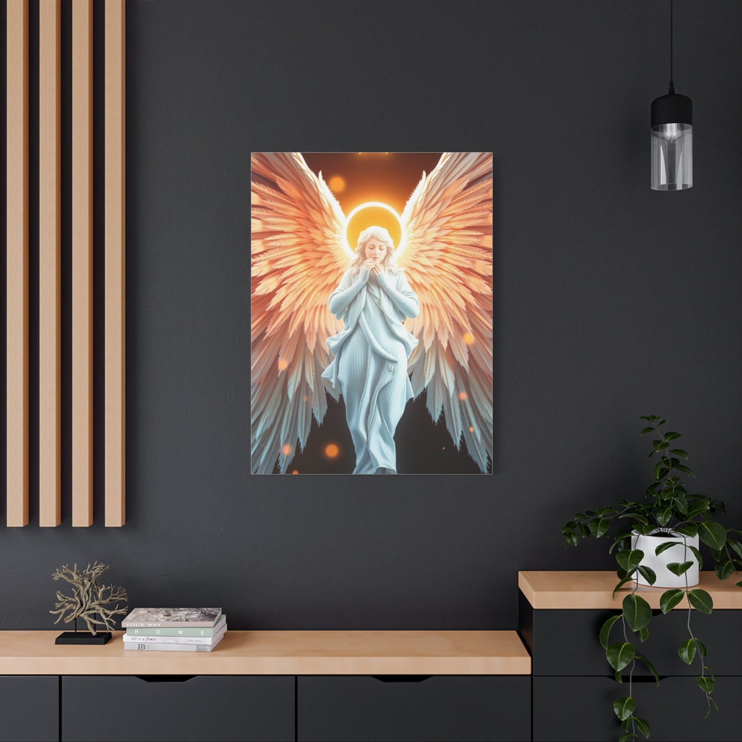 Vision Christmas Angel Art Art Wall Art & Canvas Print