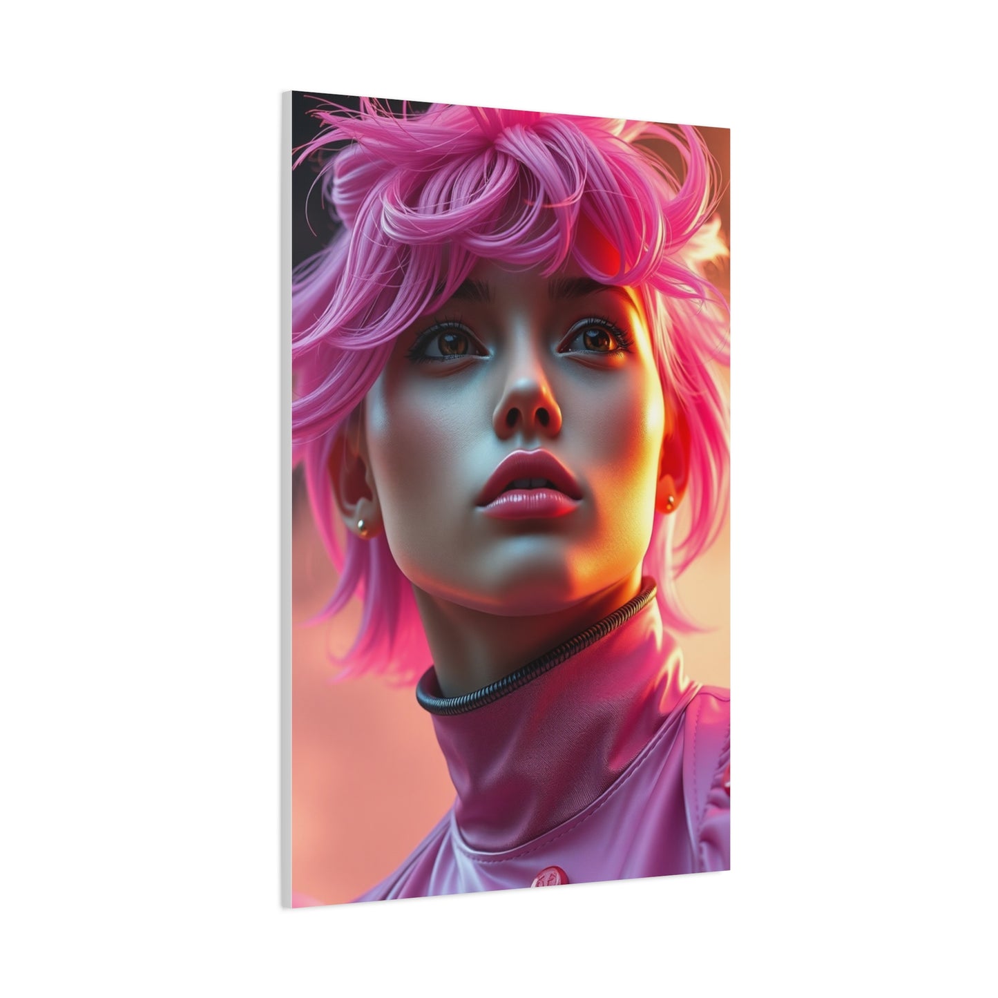 Supreme Gold & Pink Art Collection Wall Art & Canvas Print