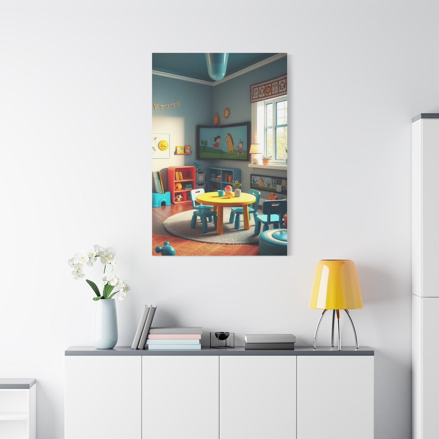 Masterpiece Kids Playroom Art Vision Wall Art & Canvas Print