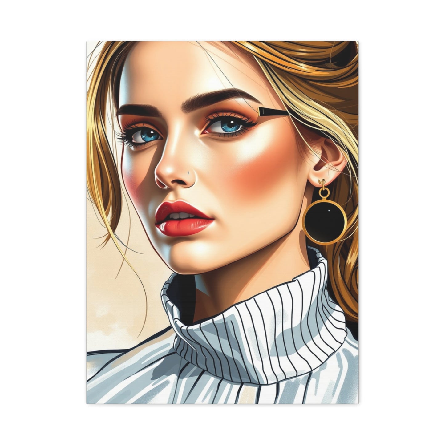 Supreme Fashion Illustration & Drawings Art Collection Wall Art & Canvas Print