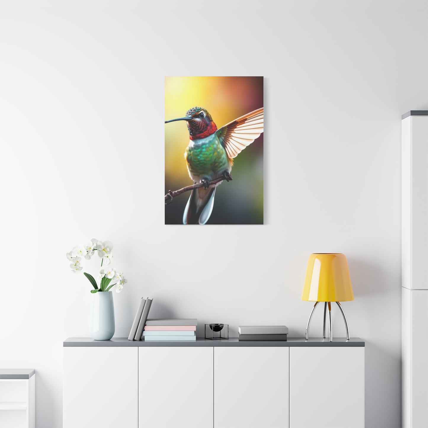 Supreme Humming Bird Art Collection Wall Art & Canvas Print