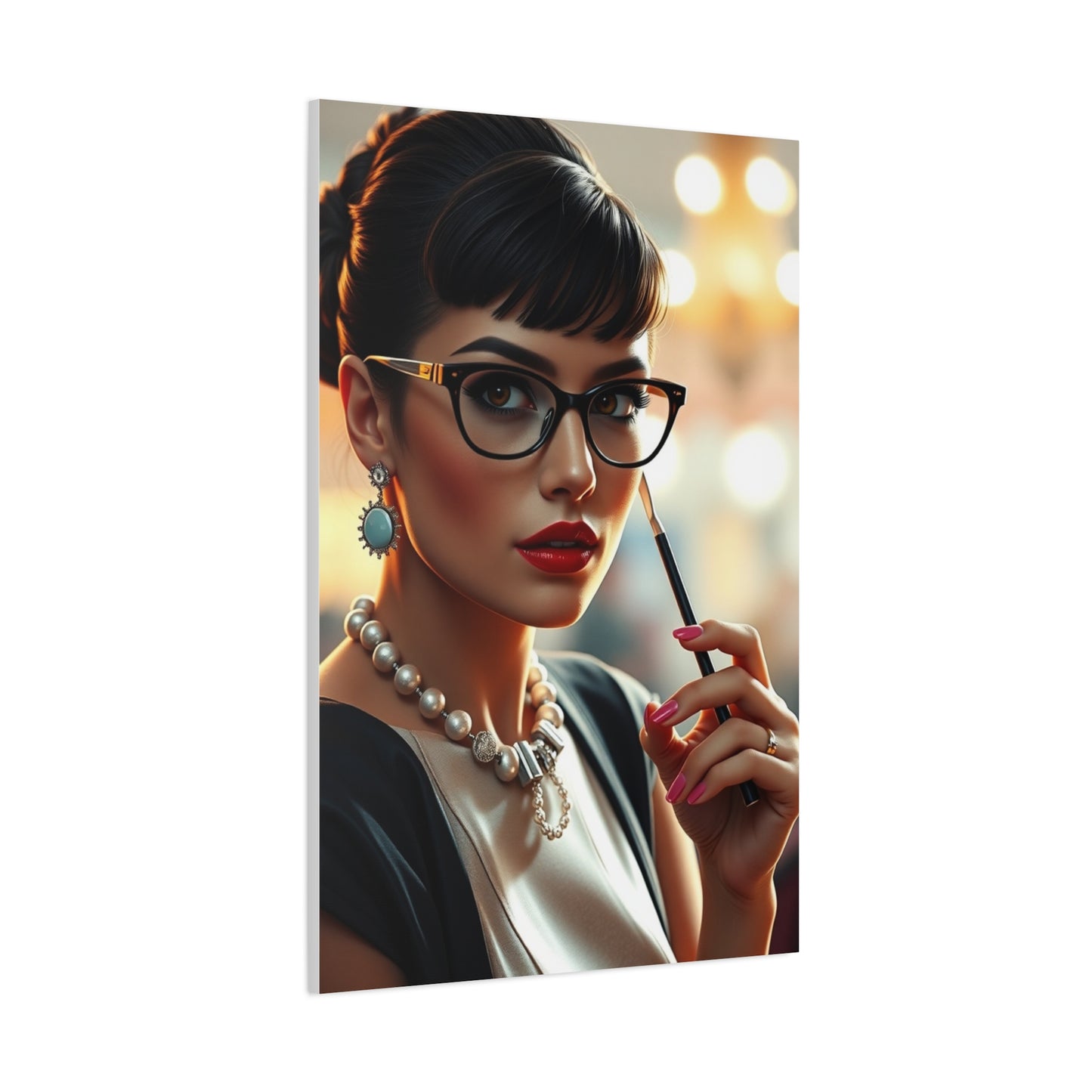 Elite Breakfast At Tiffany’s Characters Art Vision Wall Art & Canvas Print