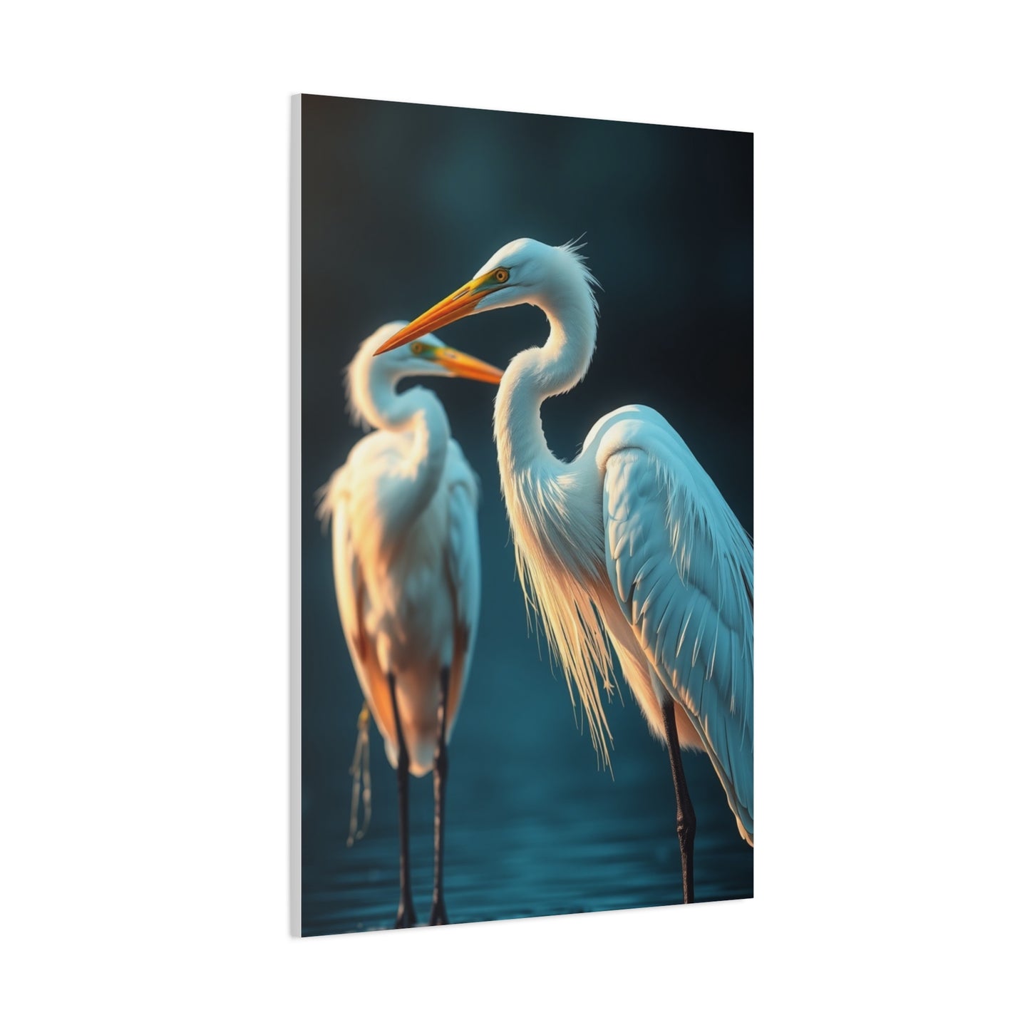 Herons and Egrets Art Refined Canvas Wall Art & Canvas Print