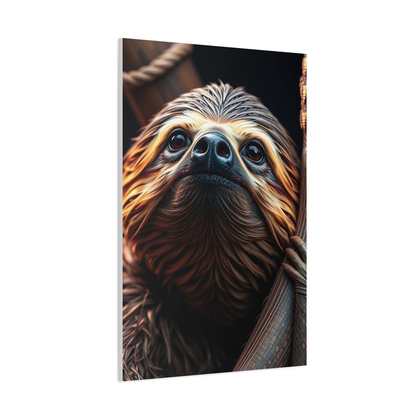 Masterpiece Sloth Art Vision Wall Art & Canvas Print