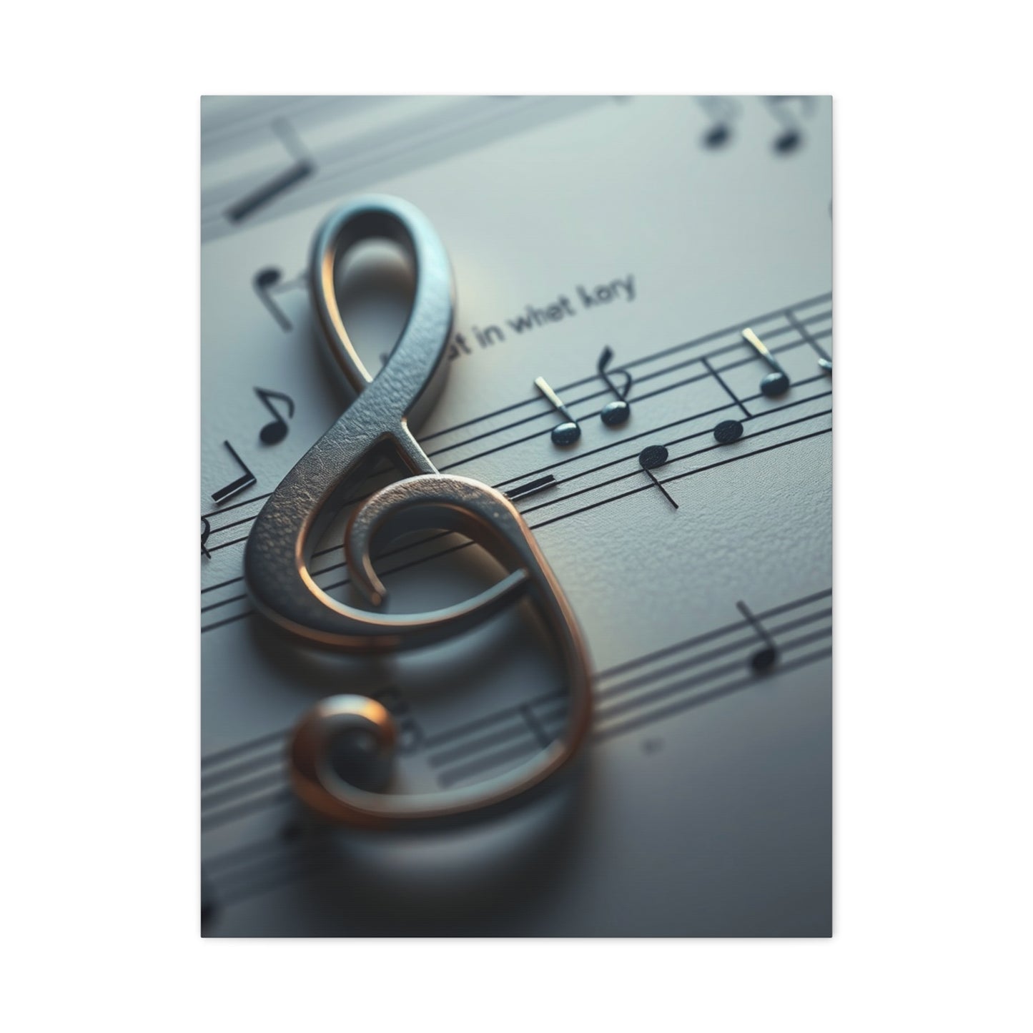 Musical Notes Art Luxury Canvas Wall Art & Canvas Print