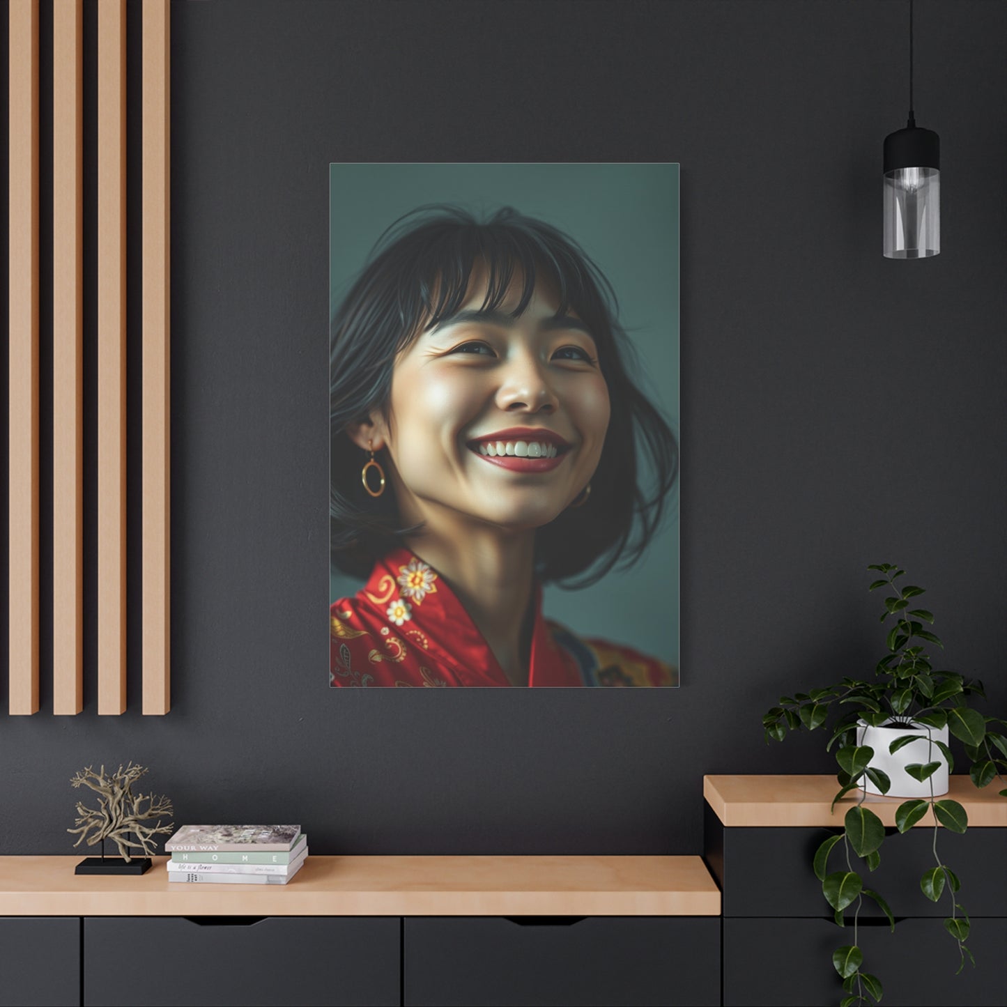 Happiness Art Luxury Canvas Wall Art & Canvas Print