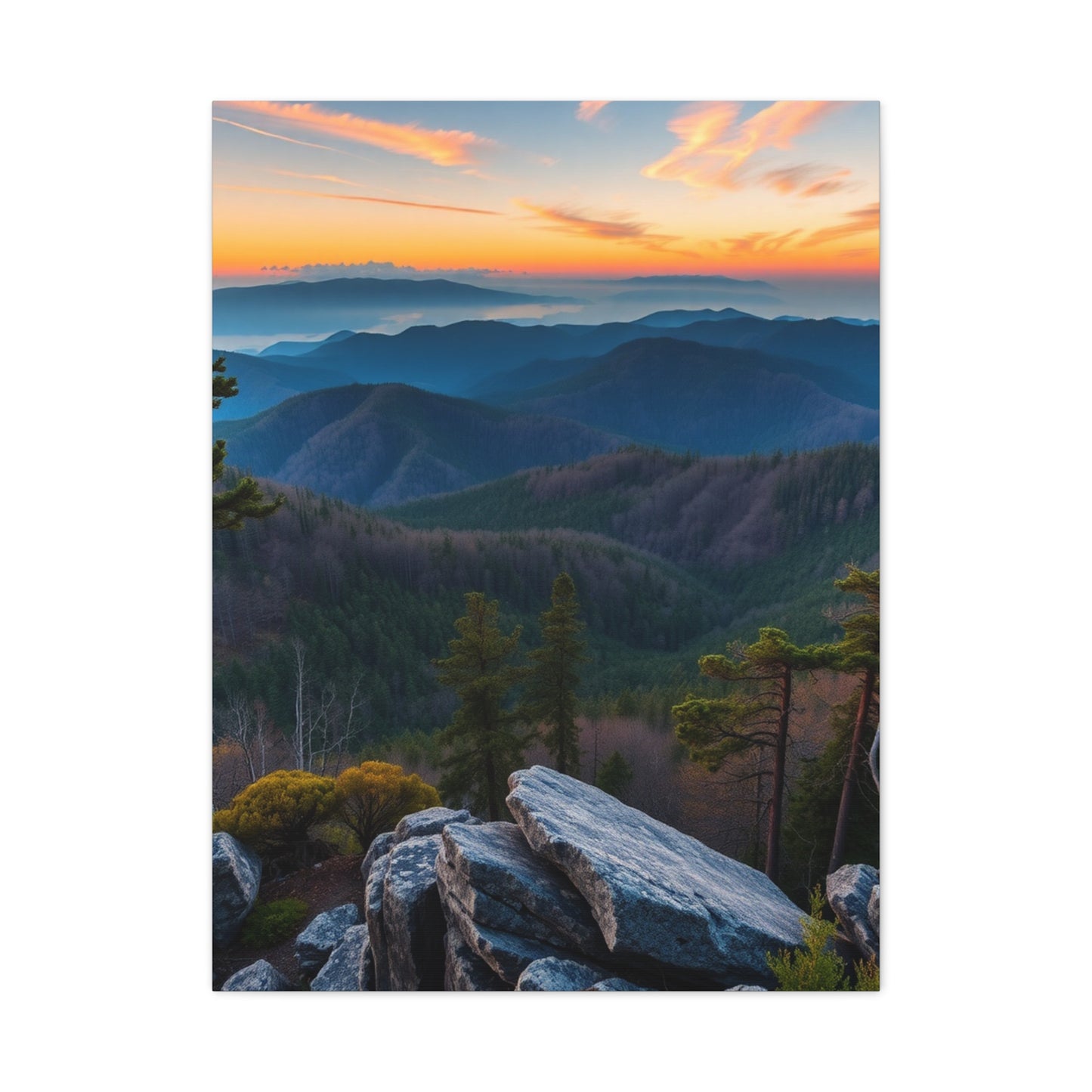Great Smoky Mountain National Park Art Supreme Gallery Wall Art & Canvas Print