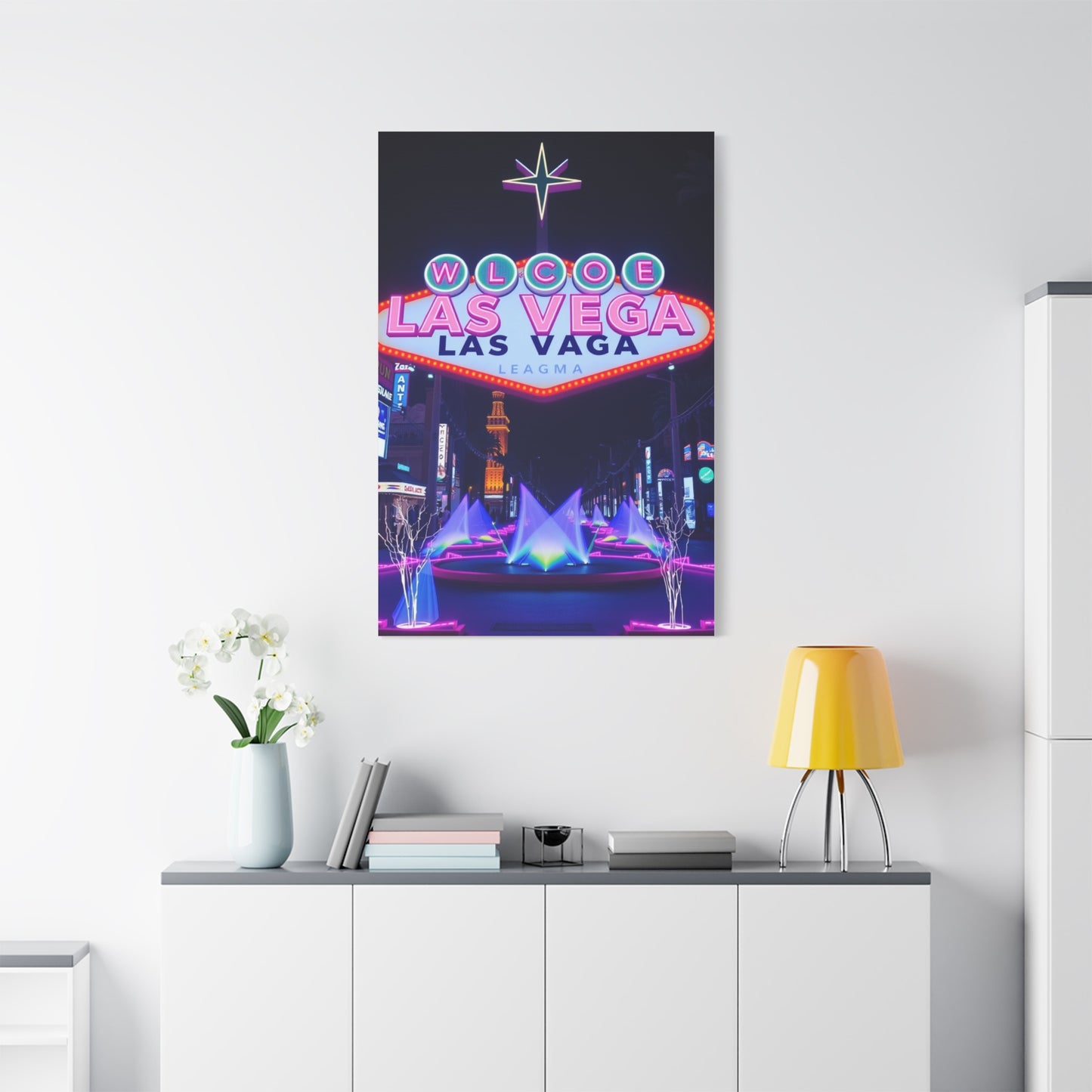 Las Vagas Art Luxury Canvas Wall Art & Canvas Print