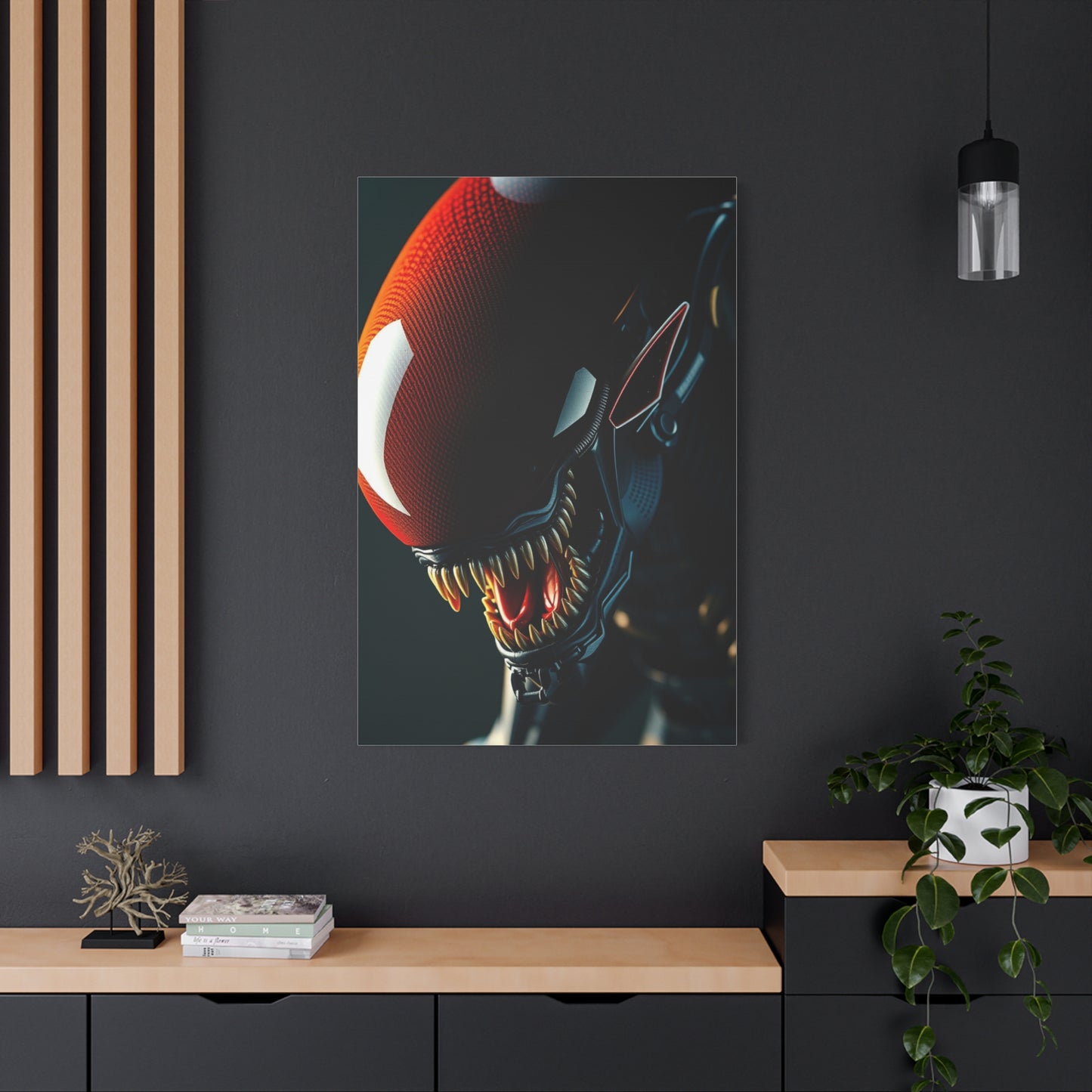Masterpiece Xenomorph Art Vision Wall Art & Canvas Print