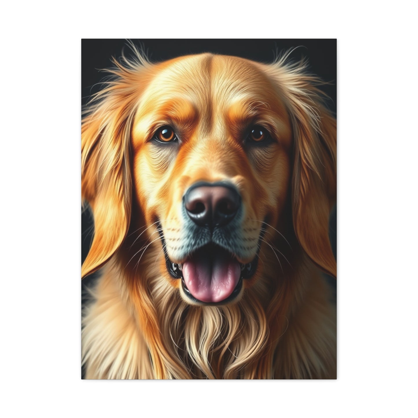 Golden Retriever Art Refined Canvas Wall Art & Canvas Print