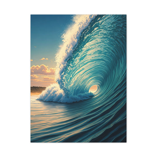Majestic Ocean Wave Power Wall Art & Canvas Prints