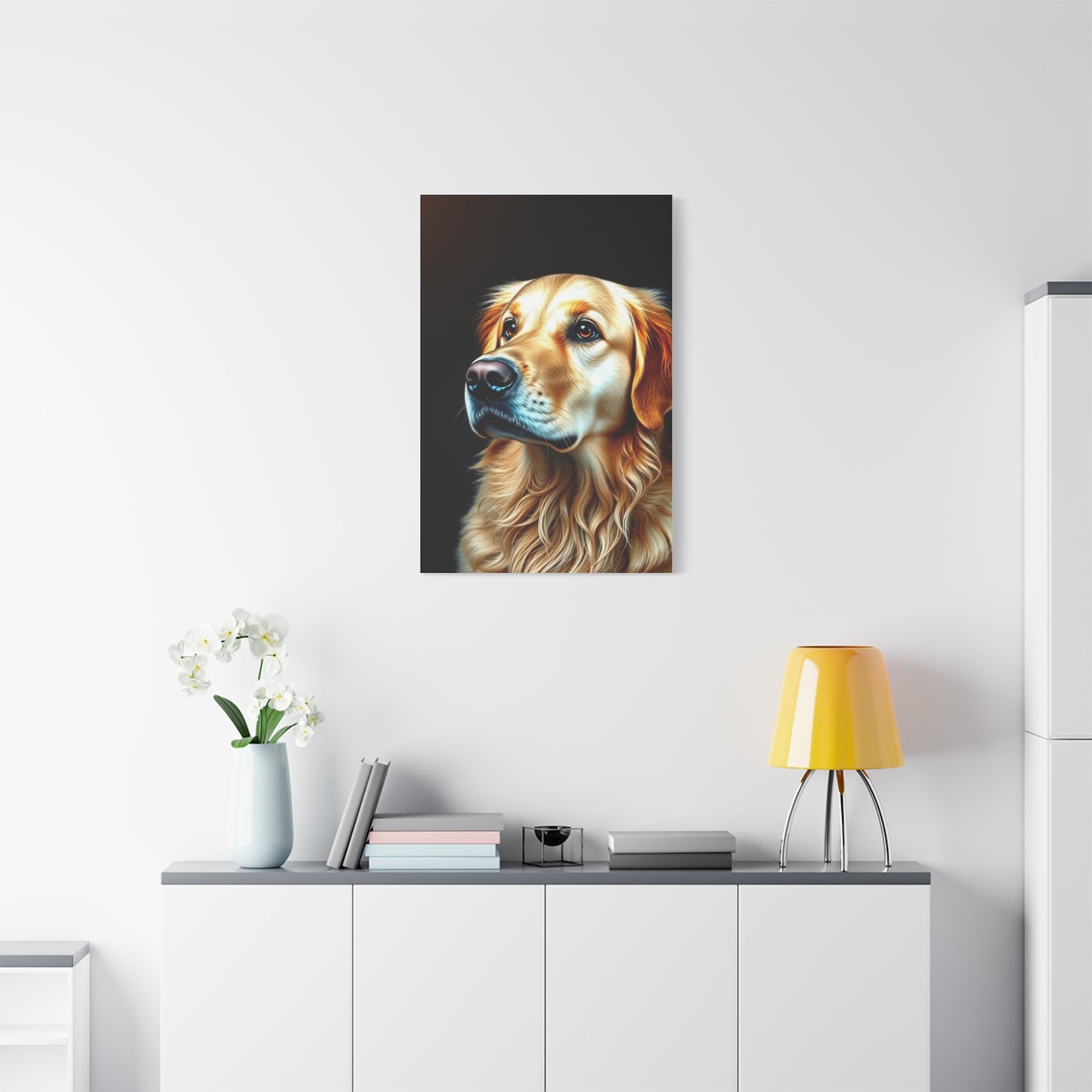 Supreme Golden Retriever Art Collection Wall Art & Canvas Print