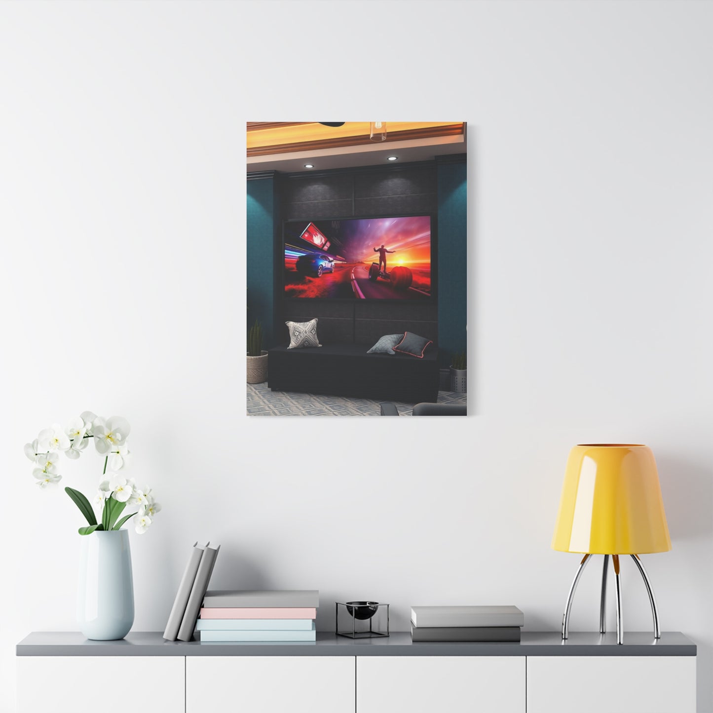 Home Theatre Decor Art Supreme Gallery Wall Art & Canvas Print