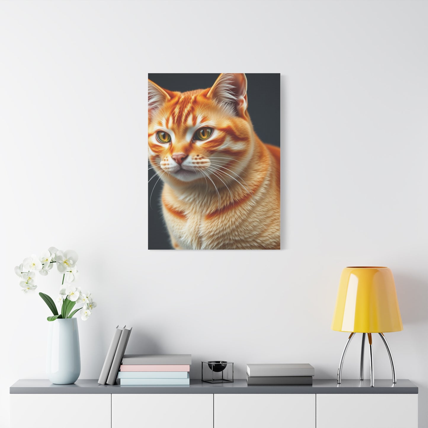 Orange Cat Art Supreme Gallery Wall Art & Canvas Print