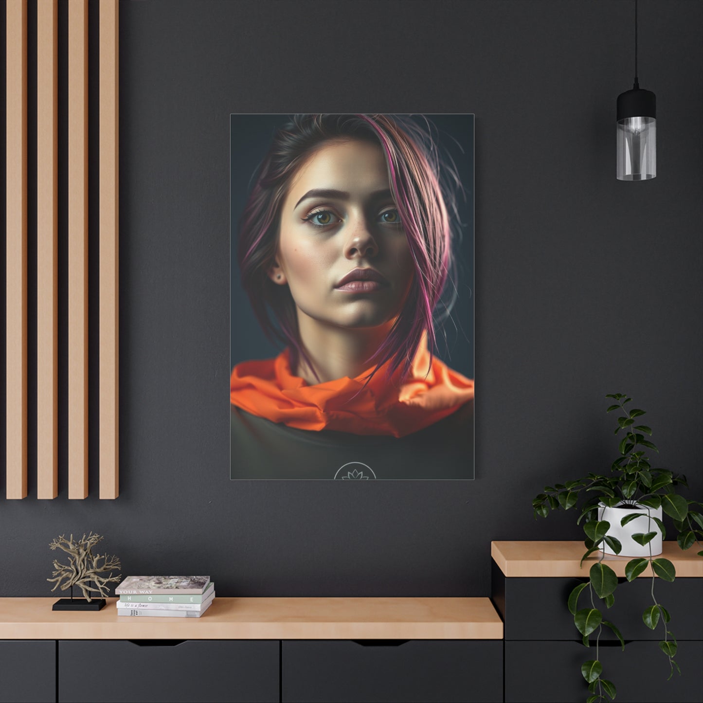 Supreme Magenta Art Collection Wall Art & Canvas Print