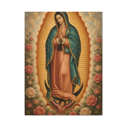 Our Lady of Guadalupe Sacred Icon Wall Art & Canvas Print