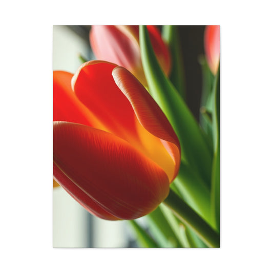 Supreme Tulip Flower Art Collection Wall Art & Canvas Print