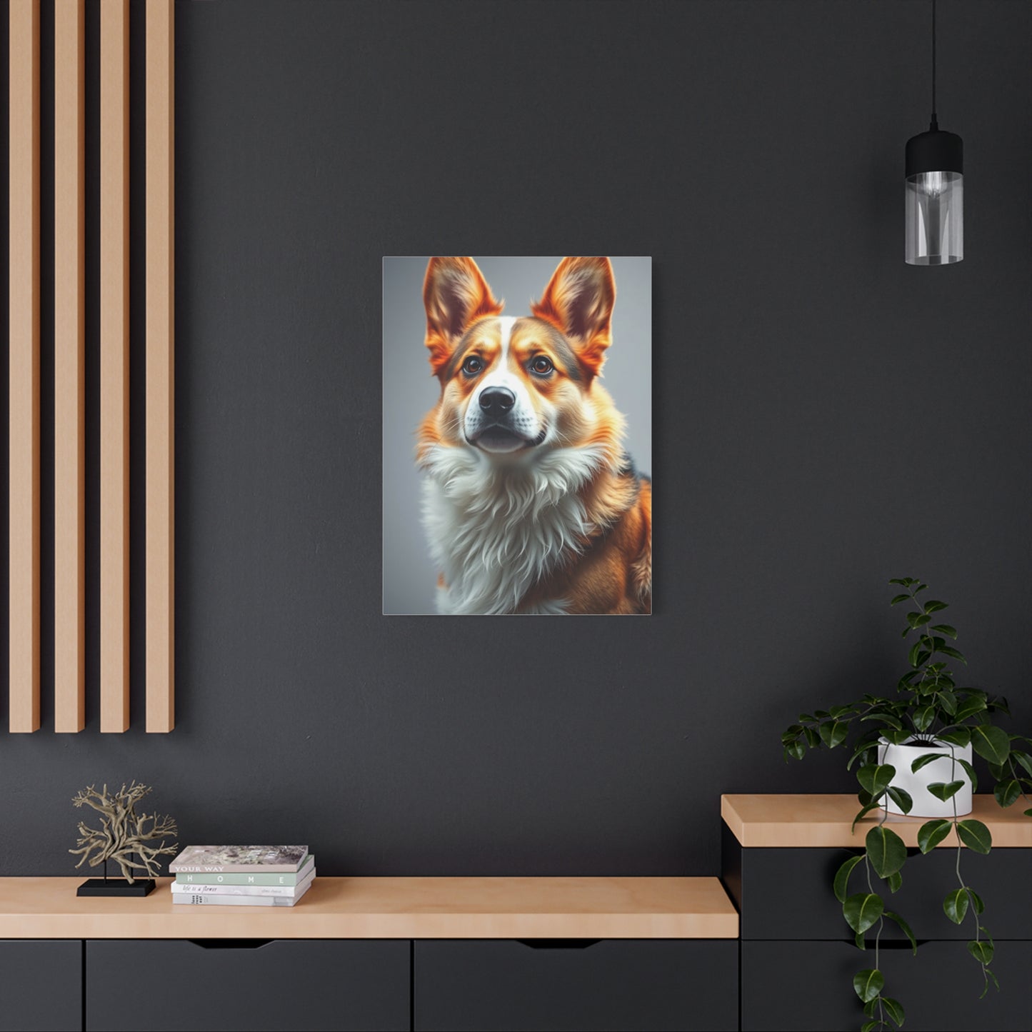 Supreme Corgi Dog Art Collection Wall Art & Canvas Print
