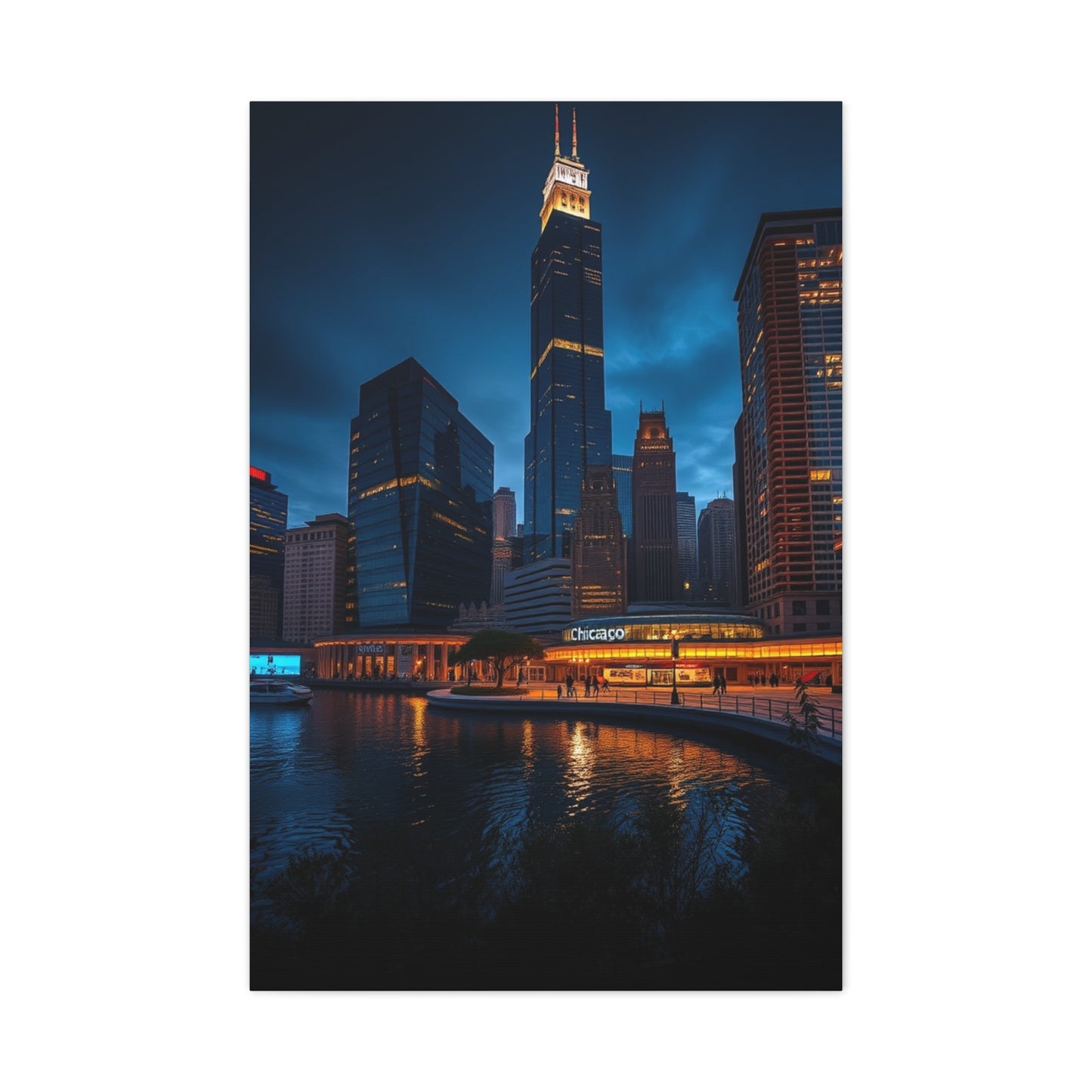 Masterpiece Chicago Art Vision Wall Art & Canvas Print