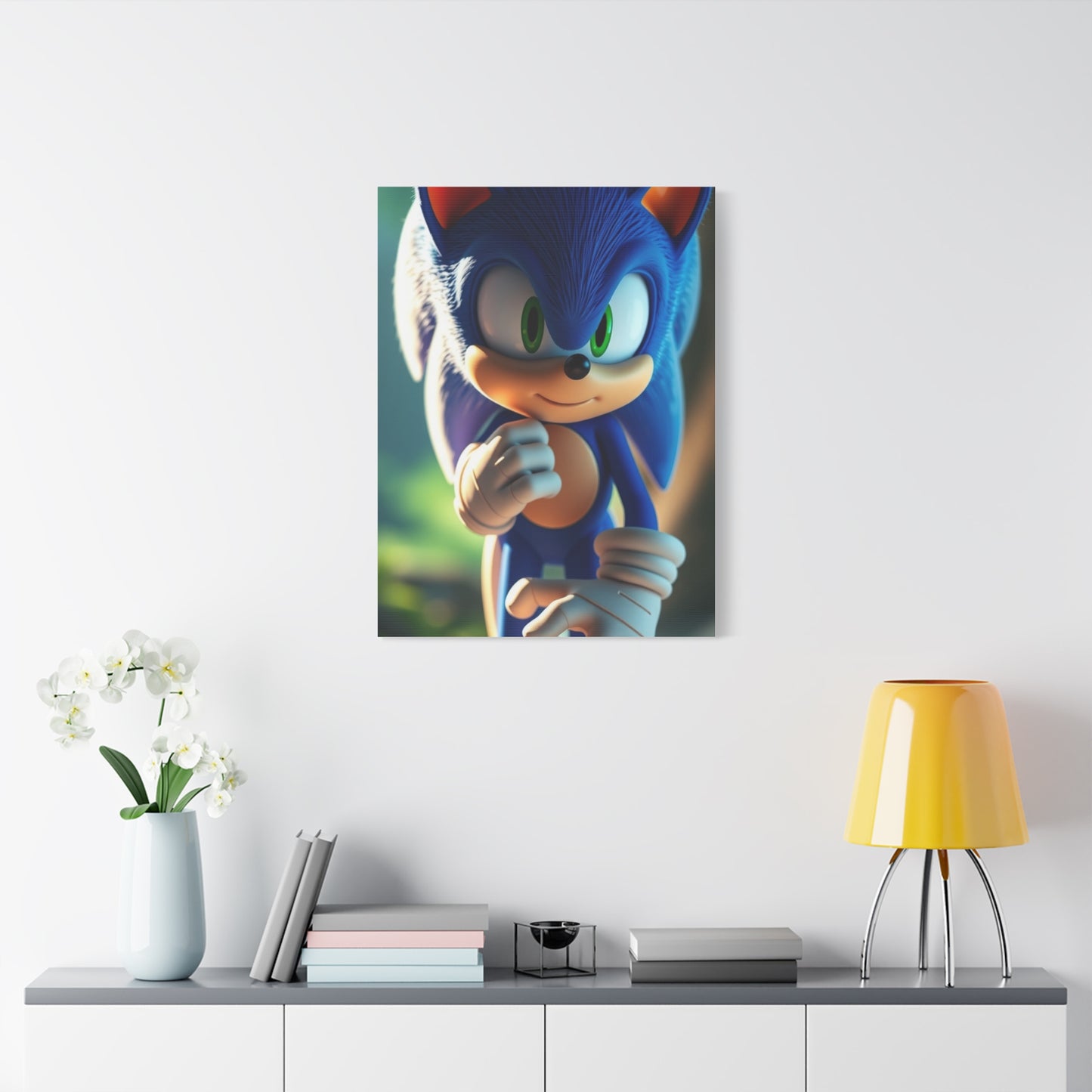 Supreme Sonic the Hedgehog Art Collection Wall Art & Canvas Print