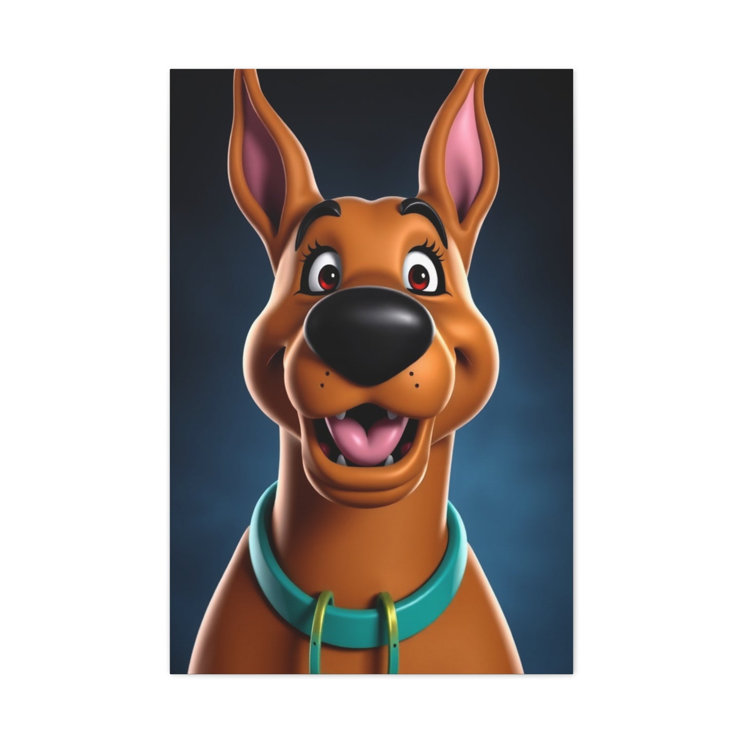 Elite Scooby-Doo (TV Series) Characters Art Vision Wall Art & Canvas Print