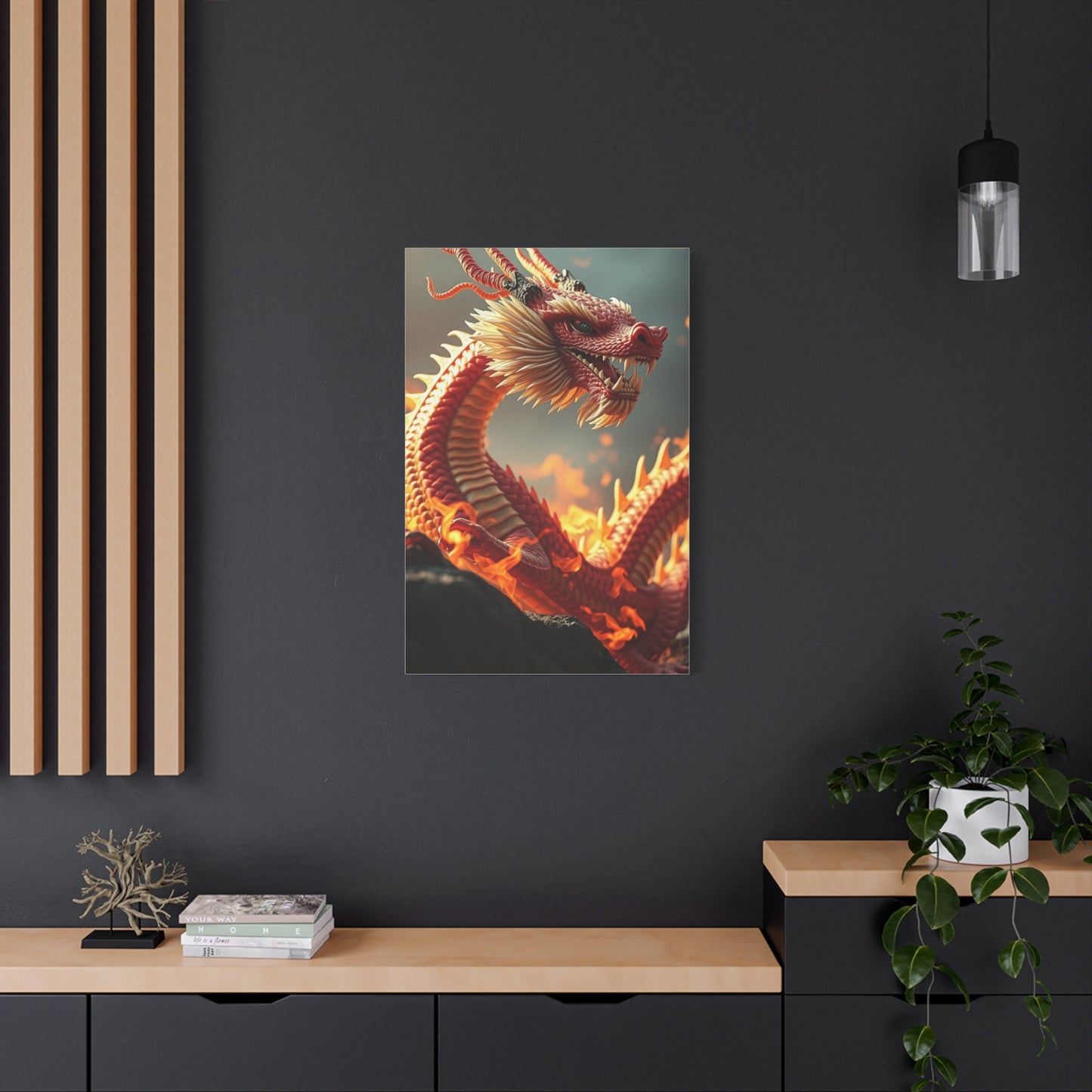 Masterpiece Dragons Art Vision Wall Art & Canvas Print