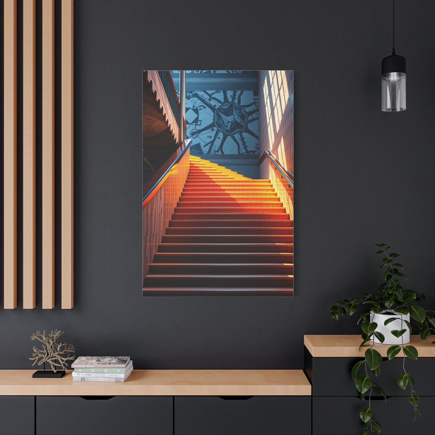 Stair & Staircase Art Refined Canvas Wall Art & Canvas Print