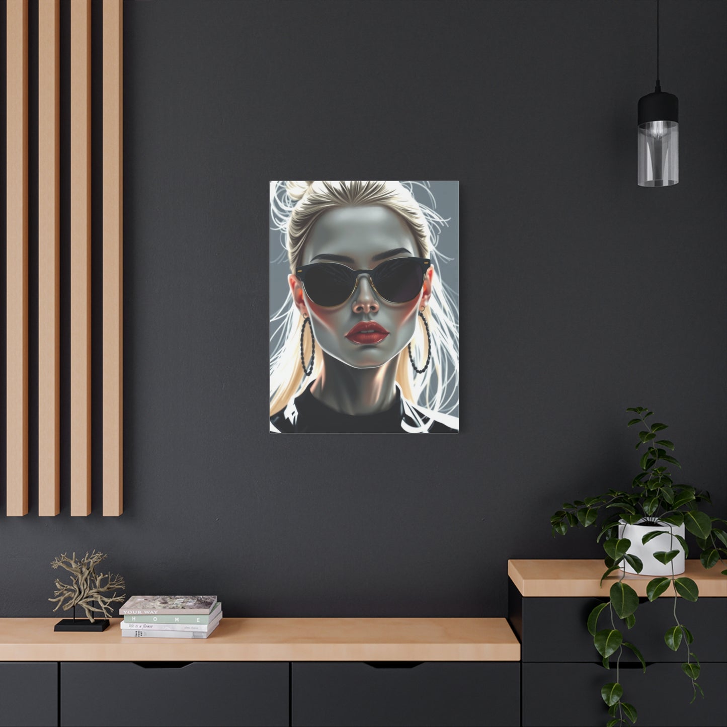 Fashion Illustration & Drawings Art Refined Canvas Wall Art & Canvas Print