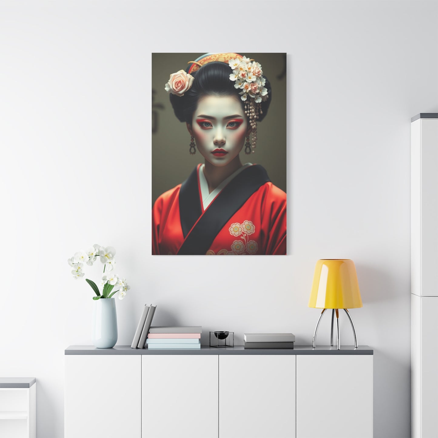 Geisha Art Refined Canvas Wall Art & Canvas Print