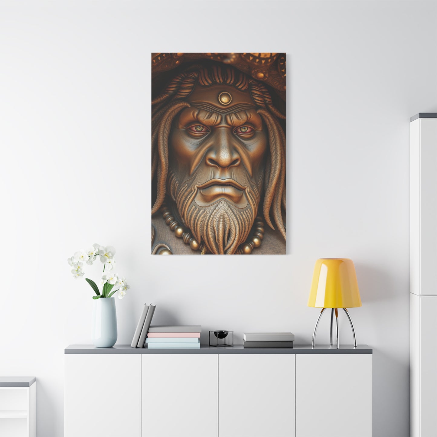 Elite Cave Man Art Vision Wall Art & Canvas Print