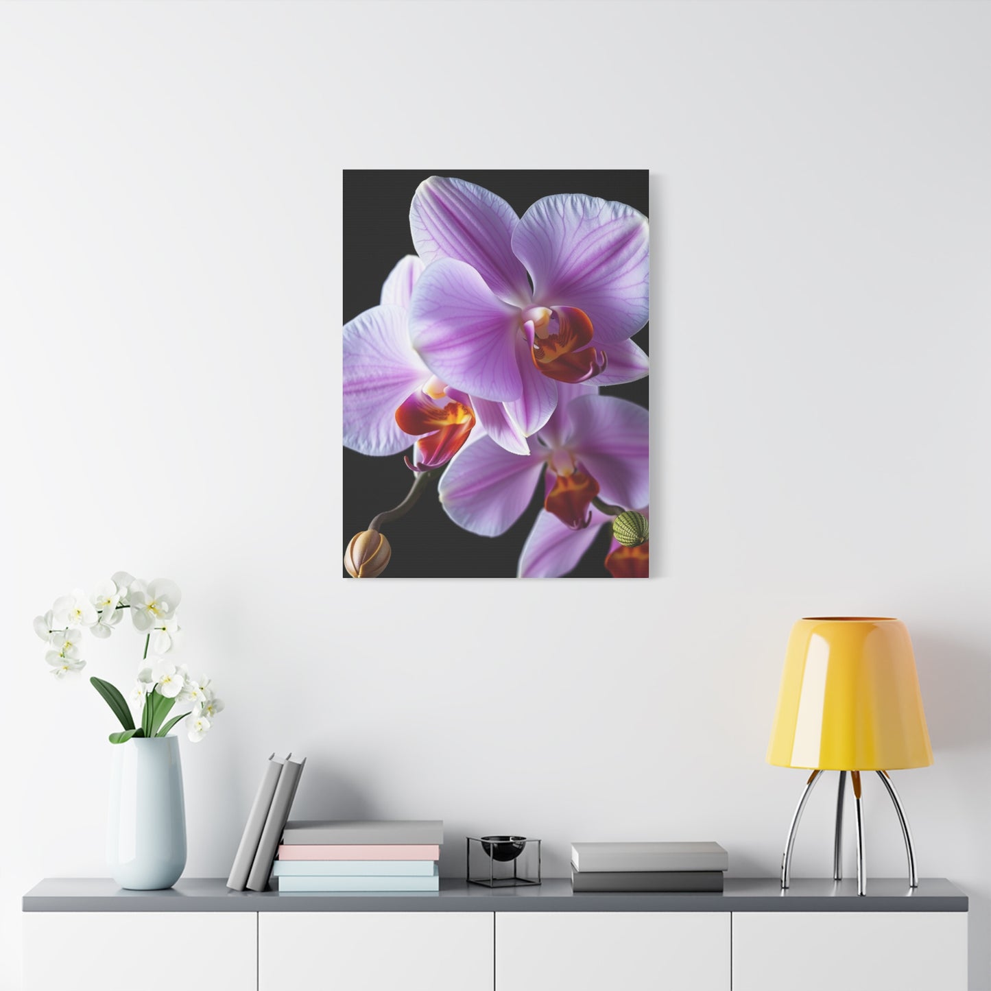 Orchid Flower Art Luxury Canvas Wall Art & Canvas Print