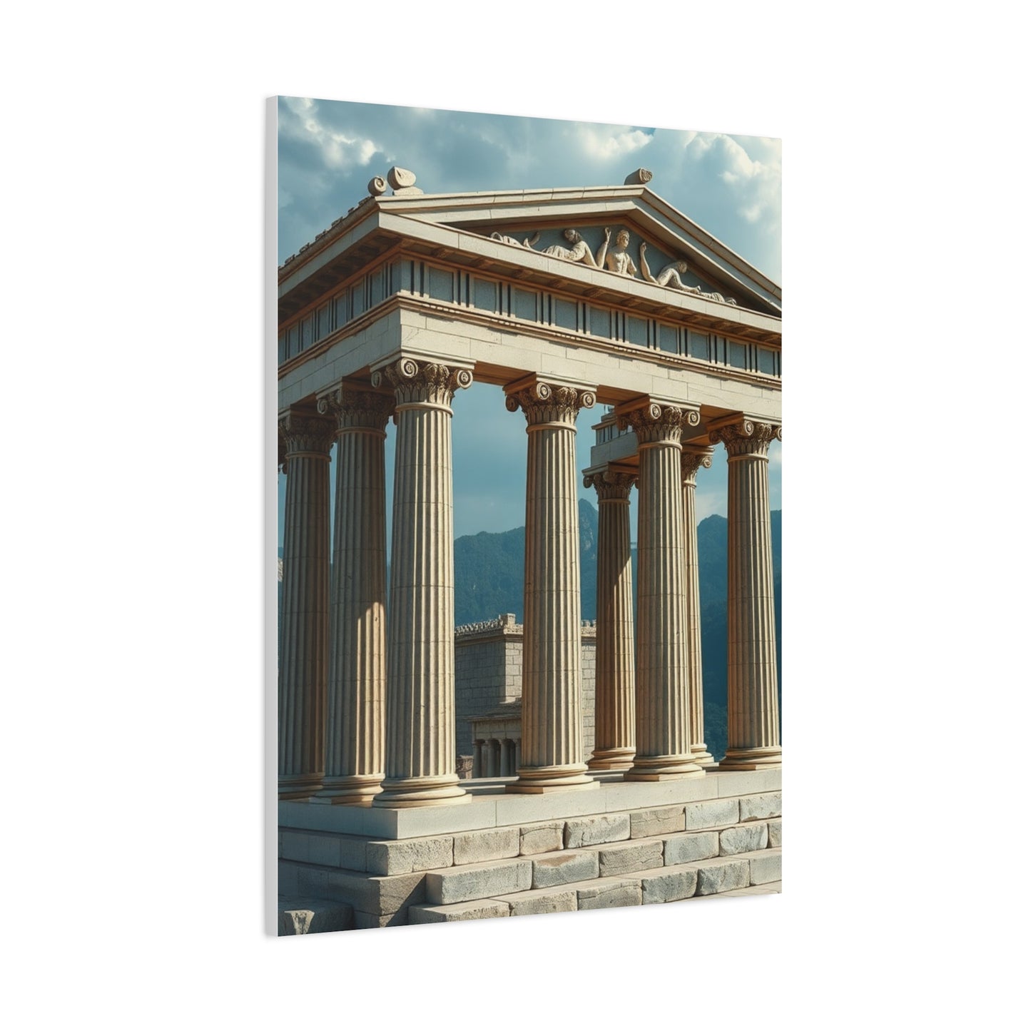 Greek Art Refined Canvas Wall Art & Canvas Print
