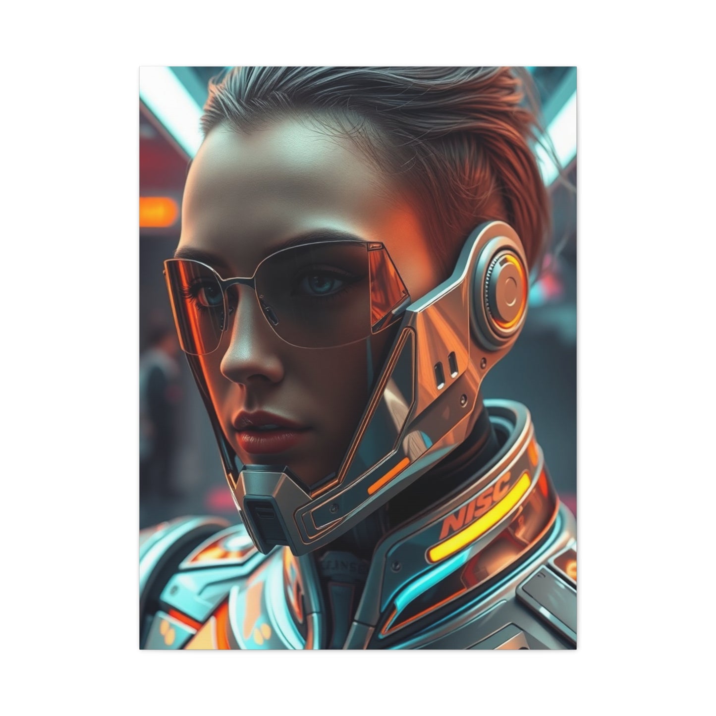 Futuristic Art Refined Canvas Wall Art & Canvas Print