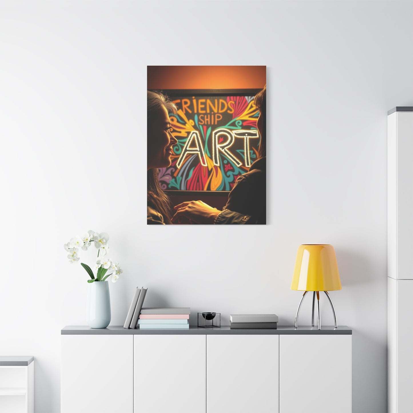 Elite Friendship Art Vision Wall Art & Canvas Print