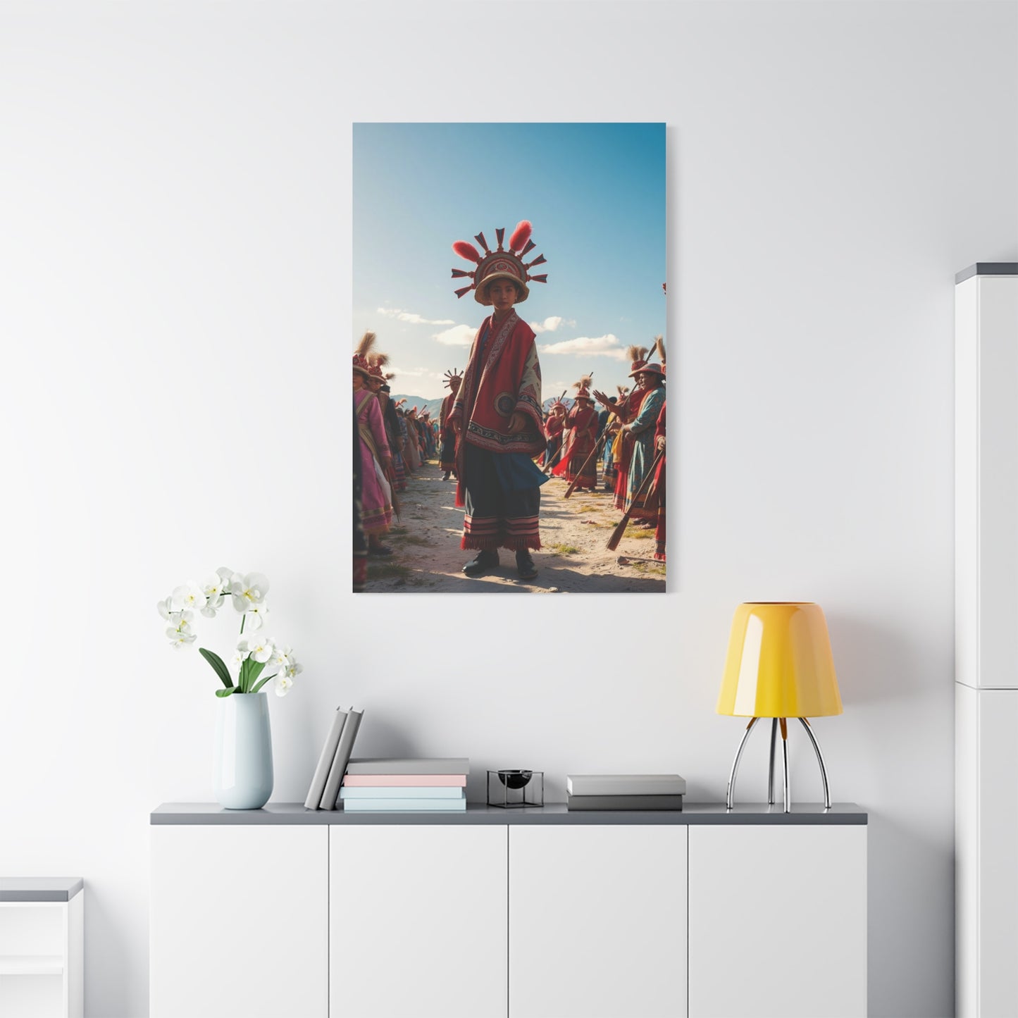 Folk Art Luxury Canvas Wall Art & Canvas Print