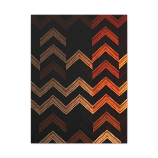 Supreme Chevron Pattern Art Collection Wall Art & Canvas Print