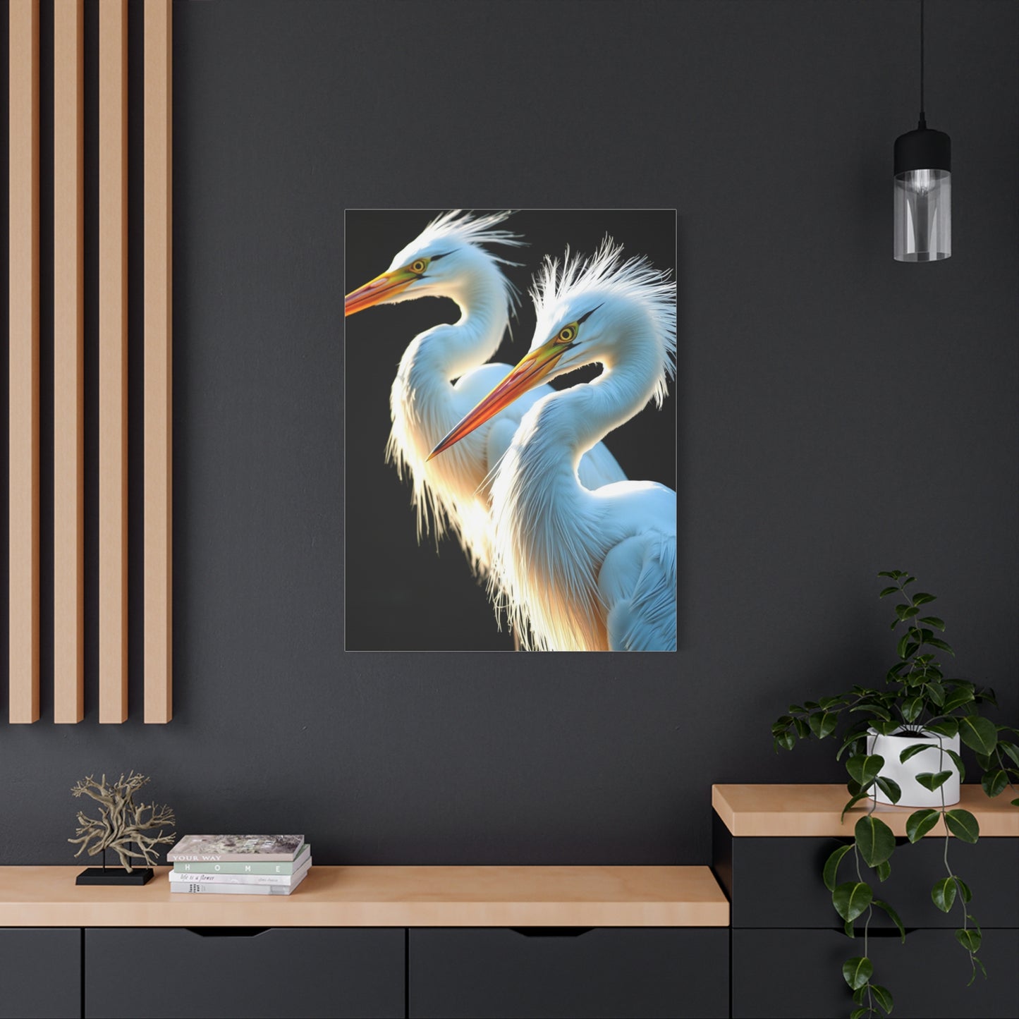 Herons and Egrets Art Supreme Gallery Wall Art & Canvas Print