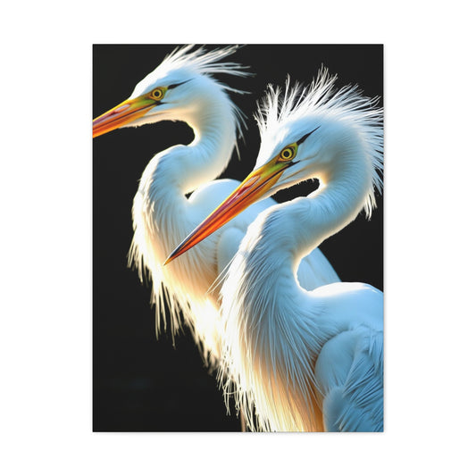 Herons and Egrets Art Supreme Gallery Wall Art & Canvas Print