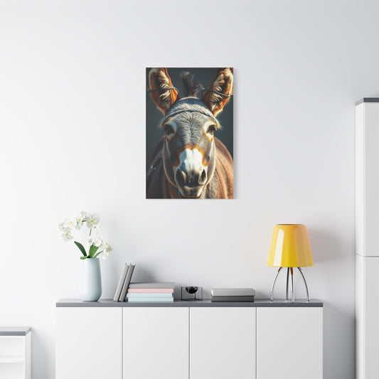 Masterpiece Donkey Art Vision Wall Art & Canvas Print