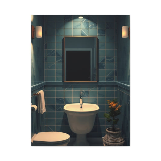 Luxe Aqua Reflections