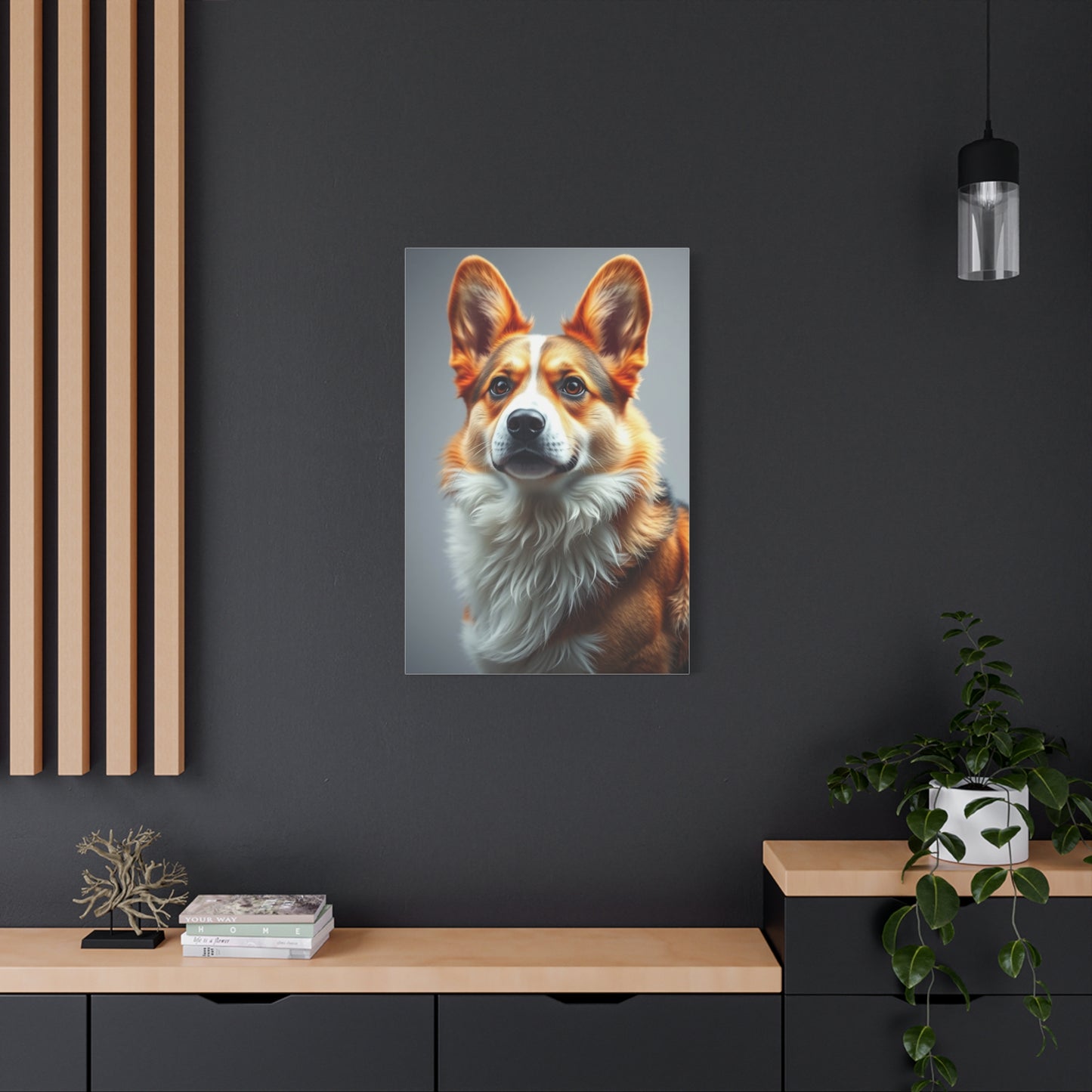 Supreme Corgi Dog Art Collection Wall Art & Canvas Print
