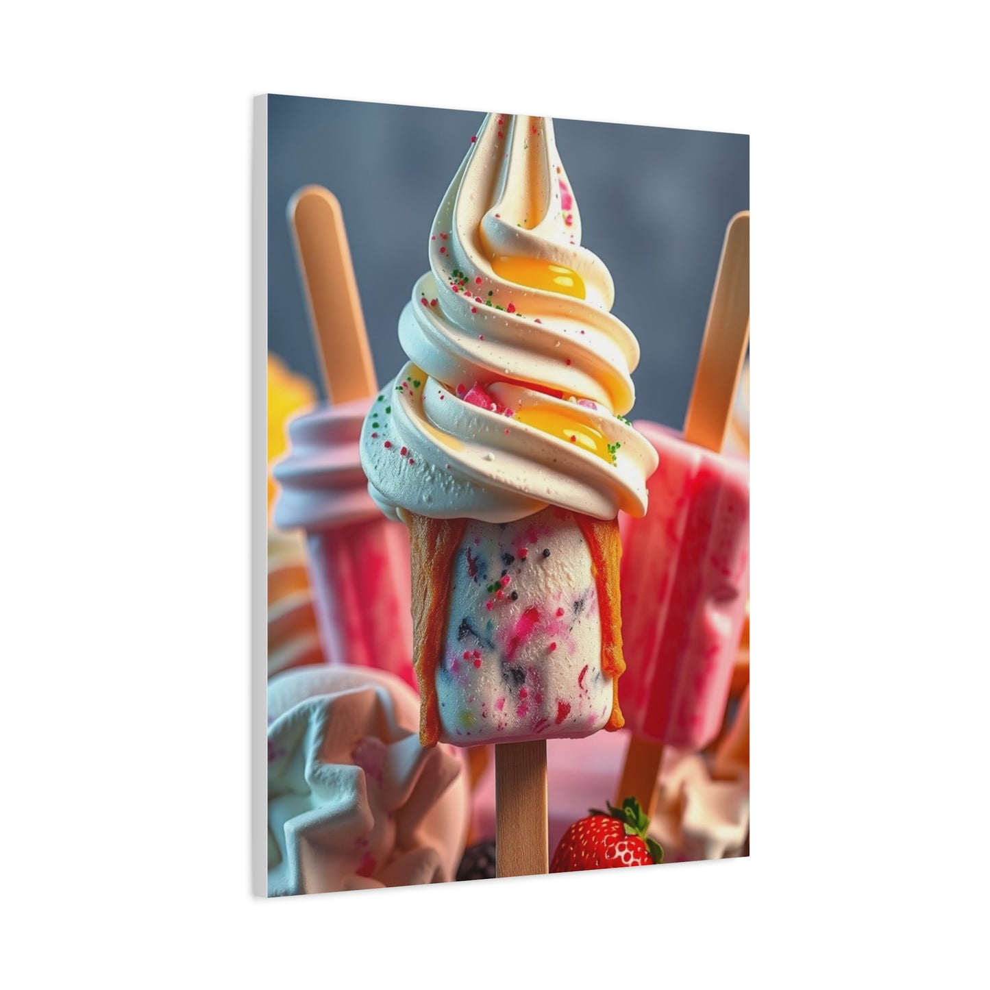 Ice Cream & Popsicle Art Supreme Gallery Wall Art & Canvas Print