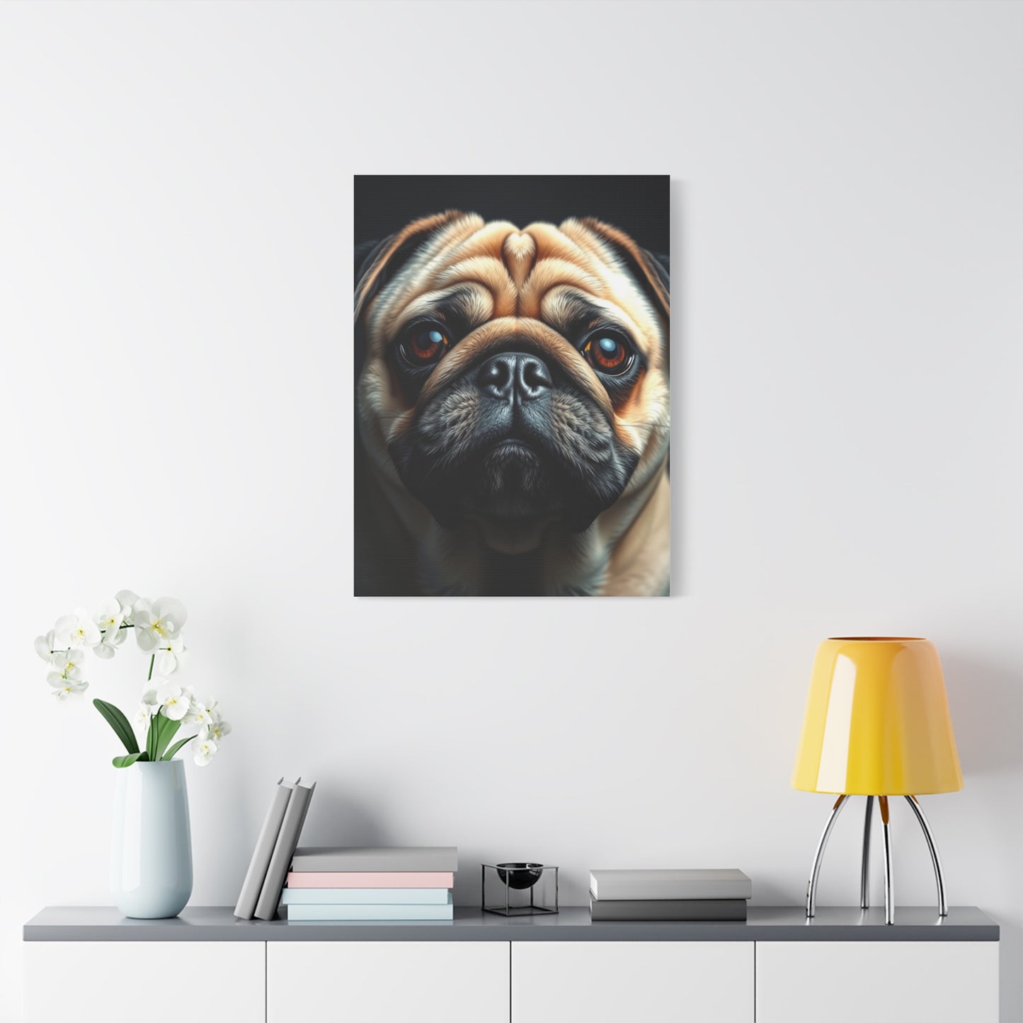 Supreme Pug Art Collection Wall Art & Canvas Print