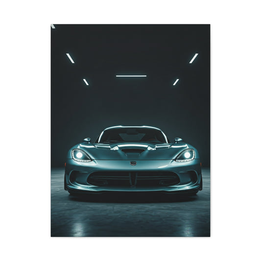 Dodge Viper Showroom Centerpiece Wall Art & Canvas Prints