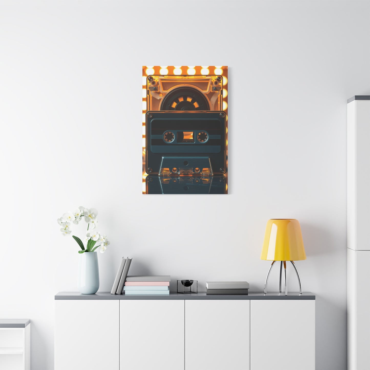 Vision Cassette Tapes Art Art Wall Art & Canvas Print