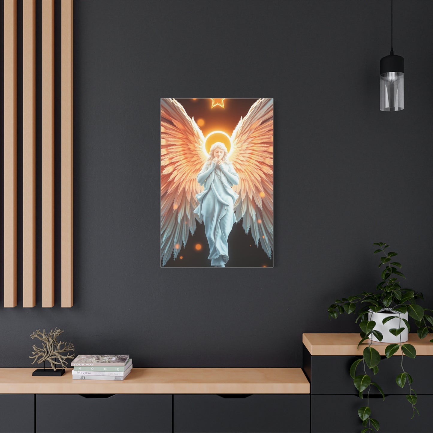Vision Christmas Angel Art Art Wall Art & Canvas Print